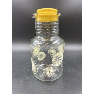 Vintage PYREX 2QT 2L Lemonade Pitcher w/ Lid (3520)